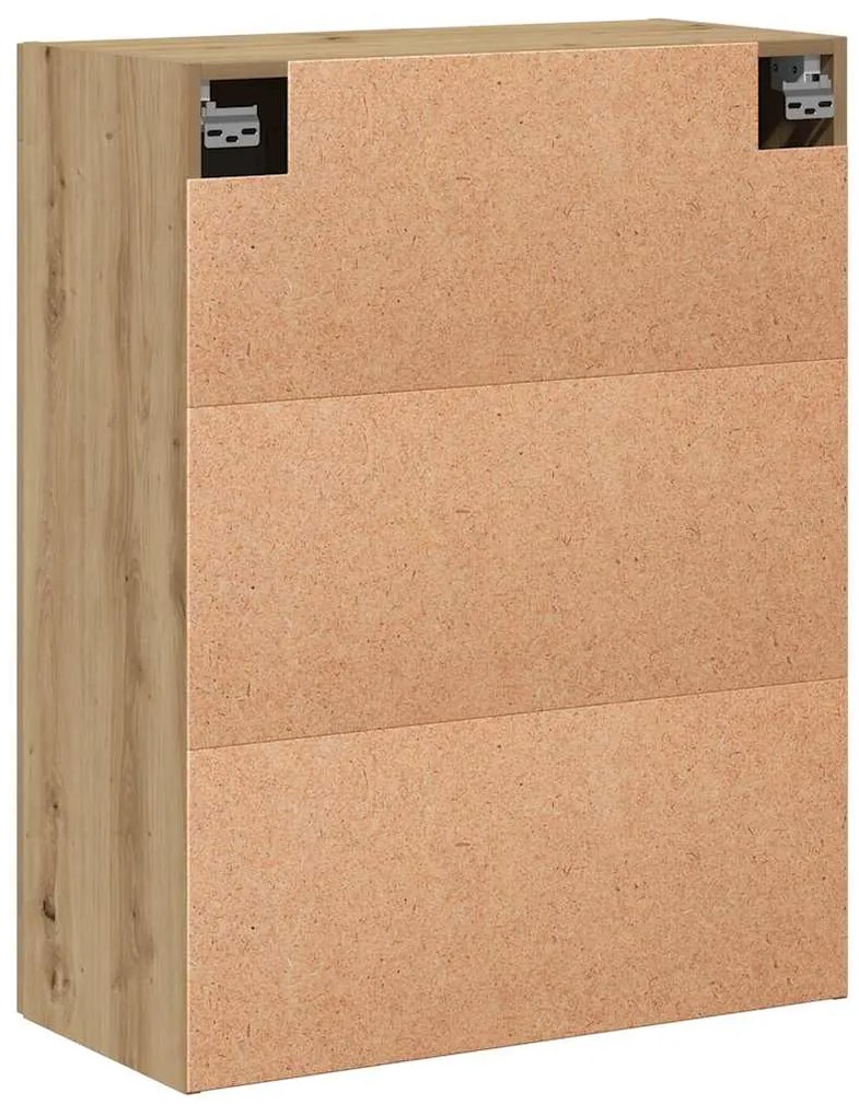 vidaXL Ντουλάπι Τοίχου Αρτισιανή Δρυς 69,5x34x90 εκ. από Επεξεργ. Ξύλο