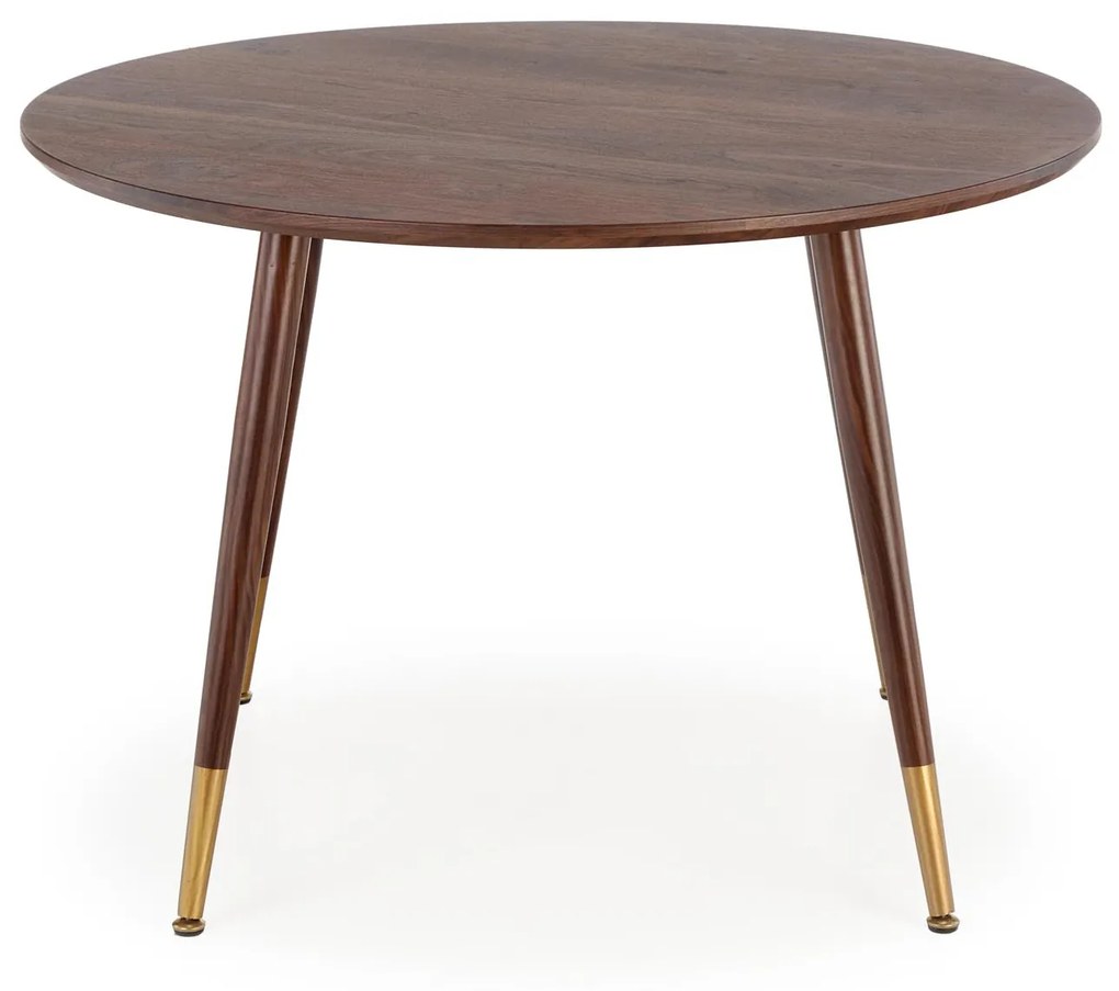 DOMENICO table walnut/gold DIOMMI V-CH-DOMENICO-ST