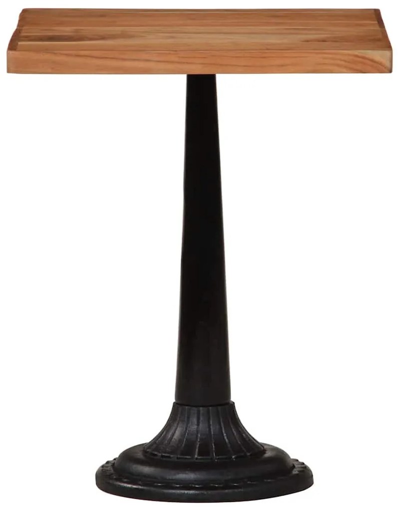 vidaXL Τραπέζι Bistro 60 x 60 x 76 εκ. από Μασίφ Ξύλο Ακακίας