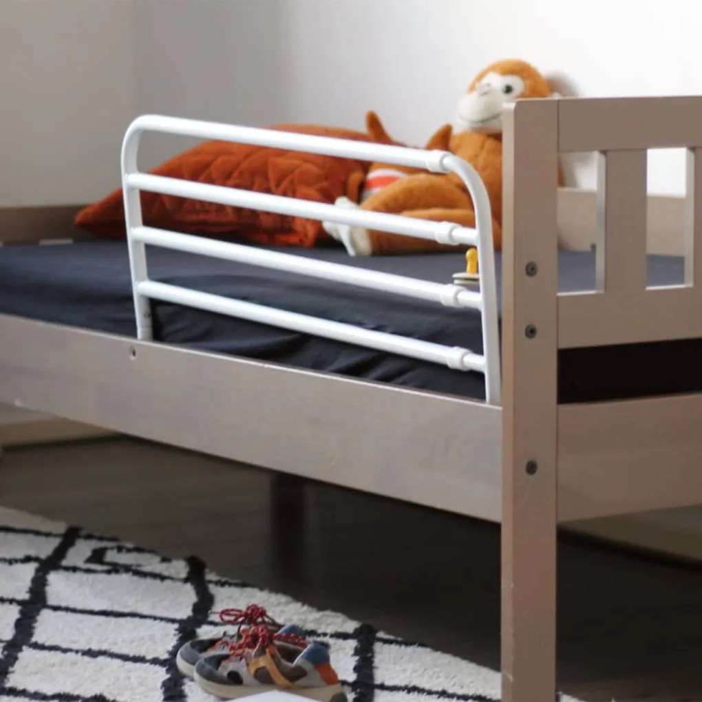 A3 Baby & Kids Μπάρα Κρεβατιού Trombone Ρυθμιζόμενη Λευκή 64604
