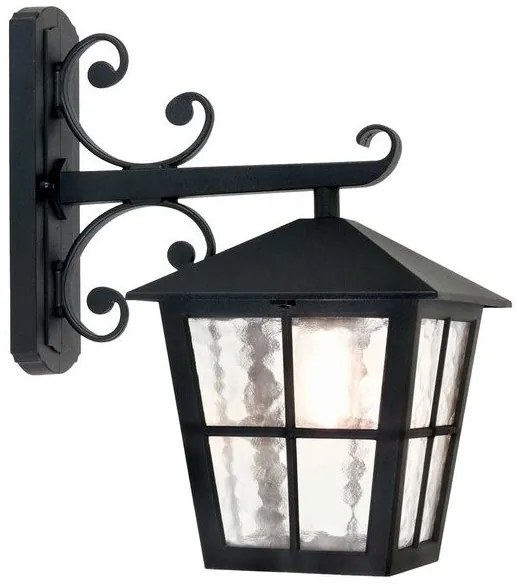 Φανάρι Απλίκα Φωτιστικό Τοίχου 1xE27 Μαύρο IP43 40cm Canterbury BL52M-BLACK Elstead Lighting-BL52M-BLACK-Μαύρο BL52M-BLACK
