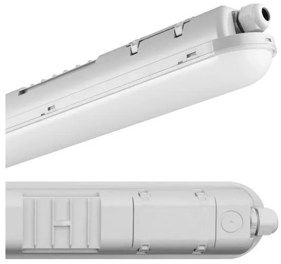 Γραμμικό Φωτιστικό LED 21W SMD IP65 Γκρι 4000K Epistar 6555 Spotlight-6555-Γκρι 6555