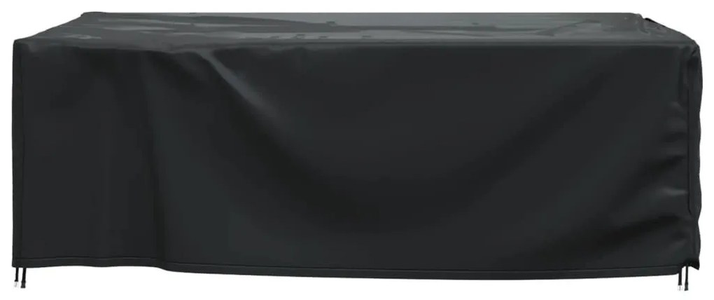 Κάλυμμα Επίπλων Κήπου Αδιάβροχο Μαύρο 250x210x90 εκ. 420D - Μαύρο