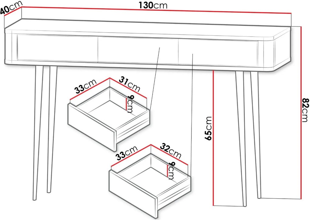 Κονσόλα Marly Reg-Mauro
