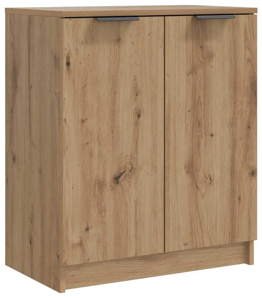 vidaXL Παπουτσοθήκη Αρτισιανή Δρυς 59x35x70 εκ. Επεξ. Ξύλο