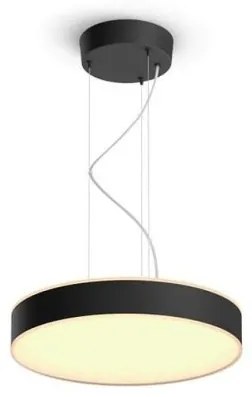 Έξυπνο Κρεμαστό Φωτιστικό Οροφής Led 33,5W Φ42,5 Dimmer Hue WA Enrave Philips Hue-915005998101-Μαύρο 915005998101