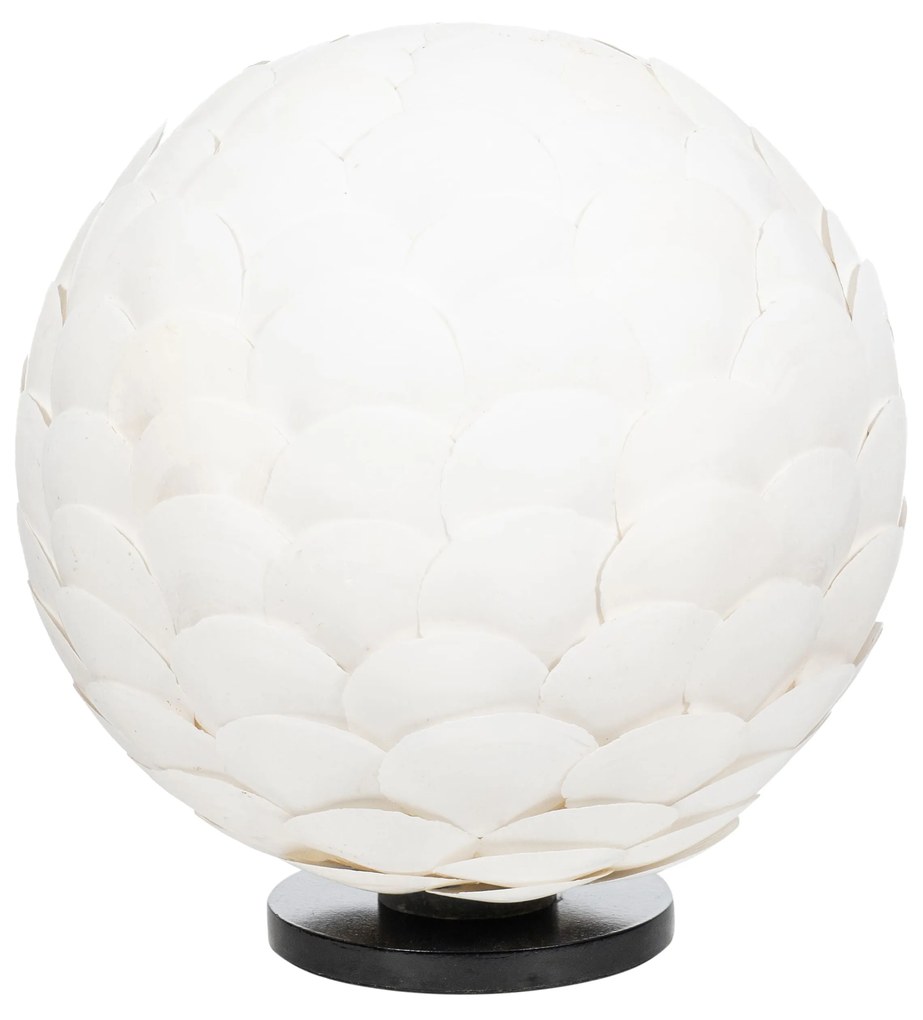 Table Lamp S Line 32cm Από Φυσικά Κοχύλια Χειροποίητο S3171-0091