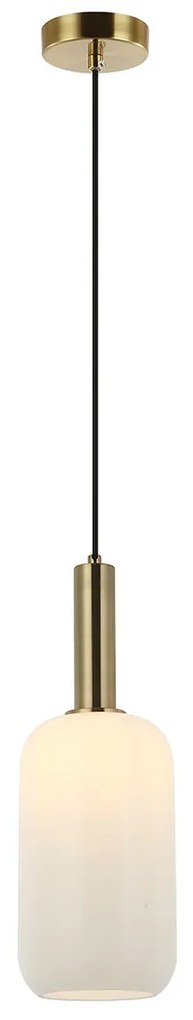 Φωτιστικό Οροφής Μονόφωτο Zambelis 22070 Opal Glass