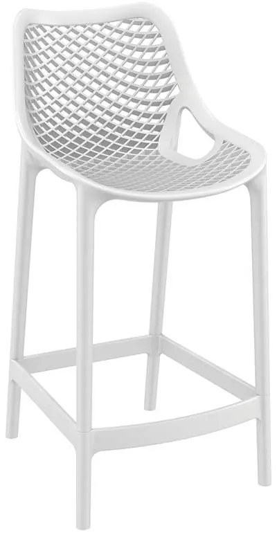 Σκαμπό Μπαρ Air 65 White