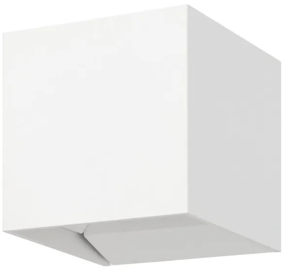 Απλίκα Φωτιστικό Τοίχου 2xLED 2,8W ΙΡ54 Up Down Calpino 3 Eglo-901063-Λευκό 901063
