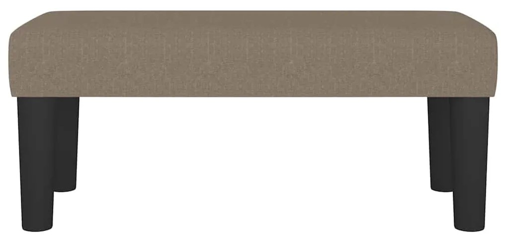 vidaXL Πάγκος Taupe 70 x 30 x 30 εκ. Υφασμάτινος