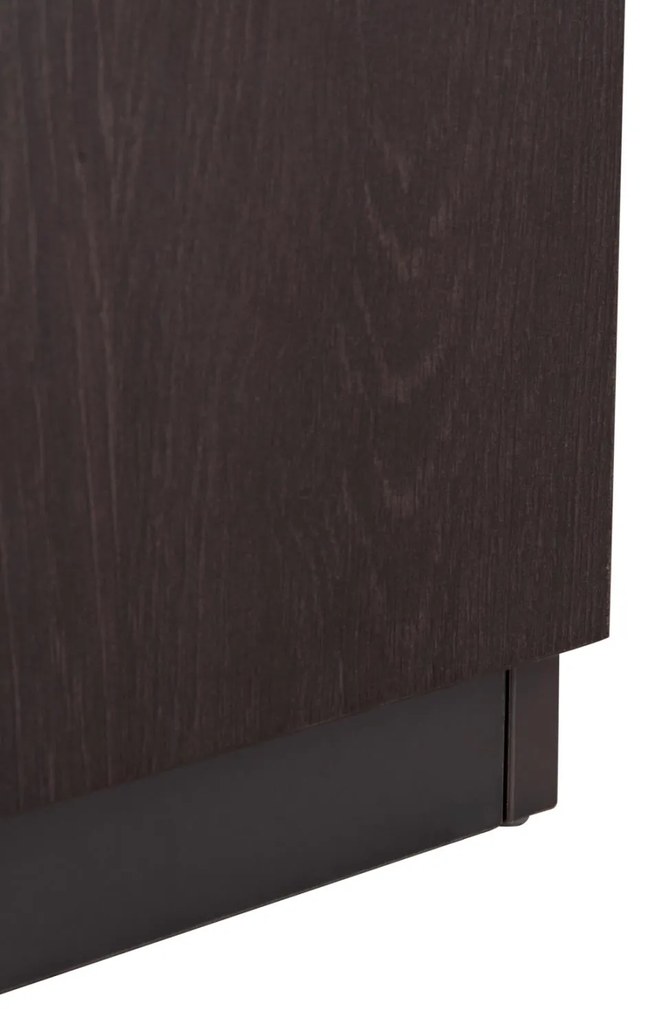 Βιβλιοθήκη γραφείου επαγγελματική Rosewood 80Χ40Χ200 Υεκ. 80x40x200 εκ.