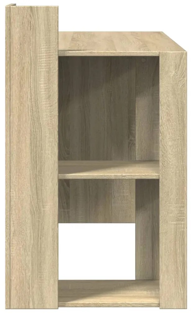 vidaXL Γραφείο Sonoma Δρυς 103,5x56,5x94 εκ. από Επεξεργασμένο Ξύλο