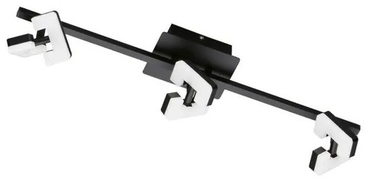 Σποτ Φωτιστικό Οροφής LED 4,5W Ray Μαύρο 3000K 21402 Fischer Honsel-21402-Μαύρο 21402