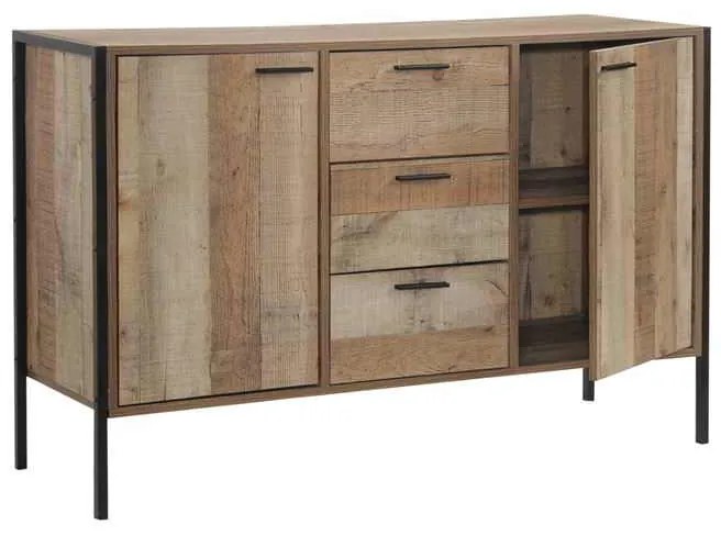 Μπουφές PALLET-W 124x40x80 Antique Oak