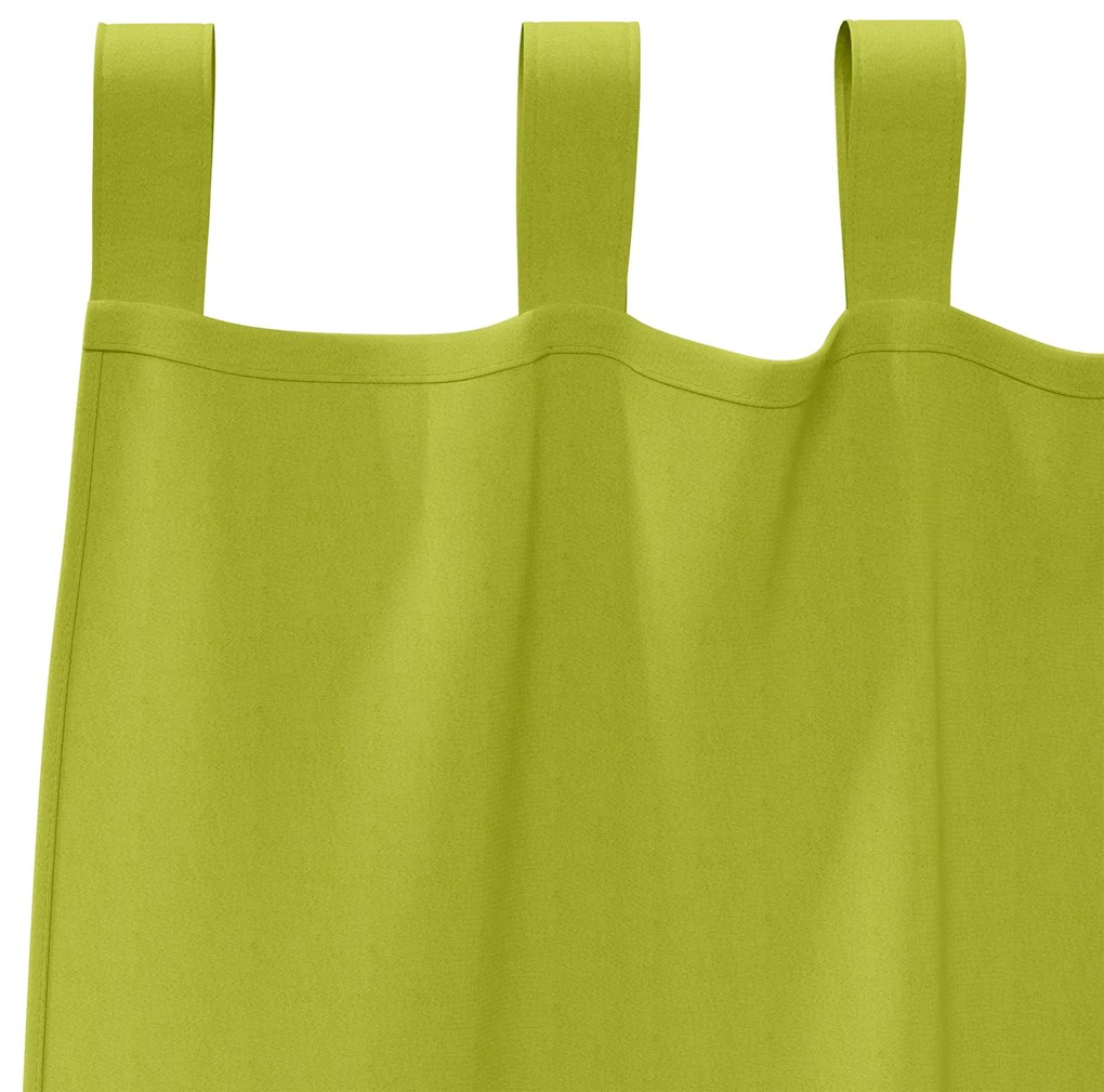 vidaXL Κουρτίνες συσκότισης 2 pcs Λαχανί 225 x 140 εκ. Πολυεστέρας