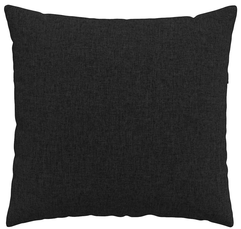 vidaXL Μαξιλάρι Καναπέ 2 pcs Μαύρο 50 x 50 cm ύφασμα