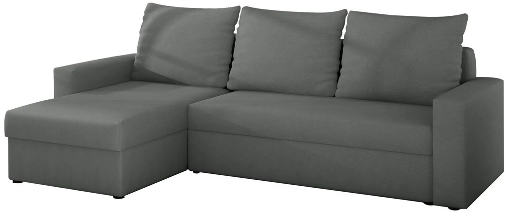 Γωνιακός καναπές Luno-Γκρι - 237.00Χ150.00Χ90.00cm