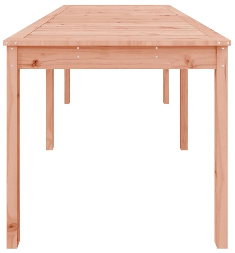 Τραπέζι Κήπου 159,5x82,5x76 εκ. από Μασίφ Ξύλο Ψευδοτσούγκας - Καφέ