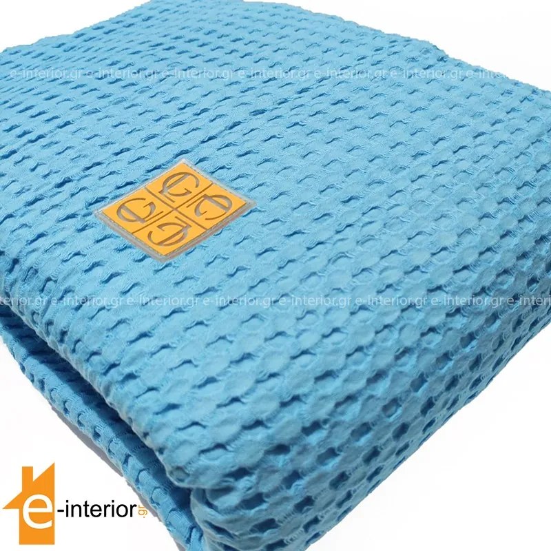 ΚΟΥΒΕΡΤΑ ΥΠΕΡΔΙΠΛΗ Guy Laroche 230X260 Galleria Turquoise 4000001136117