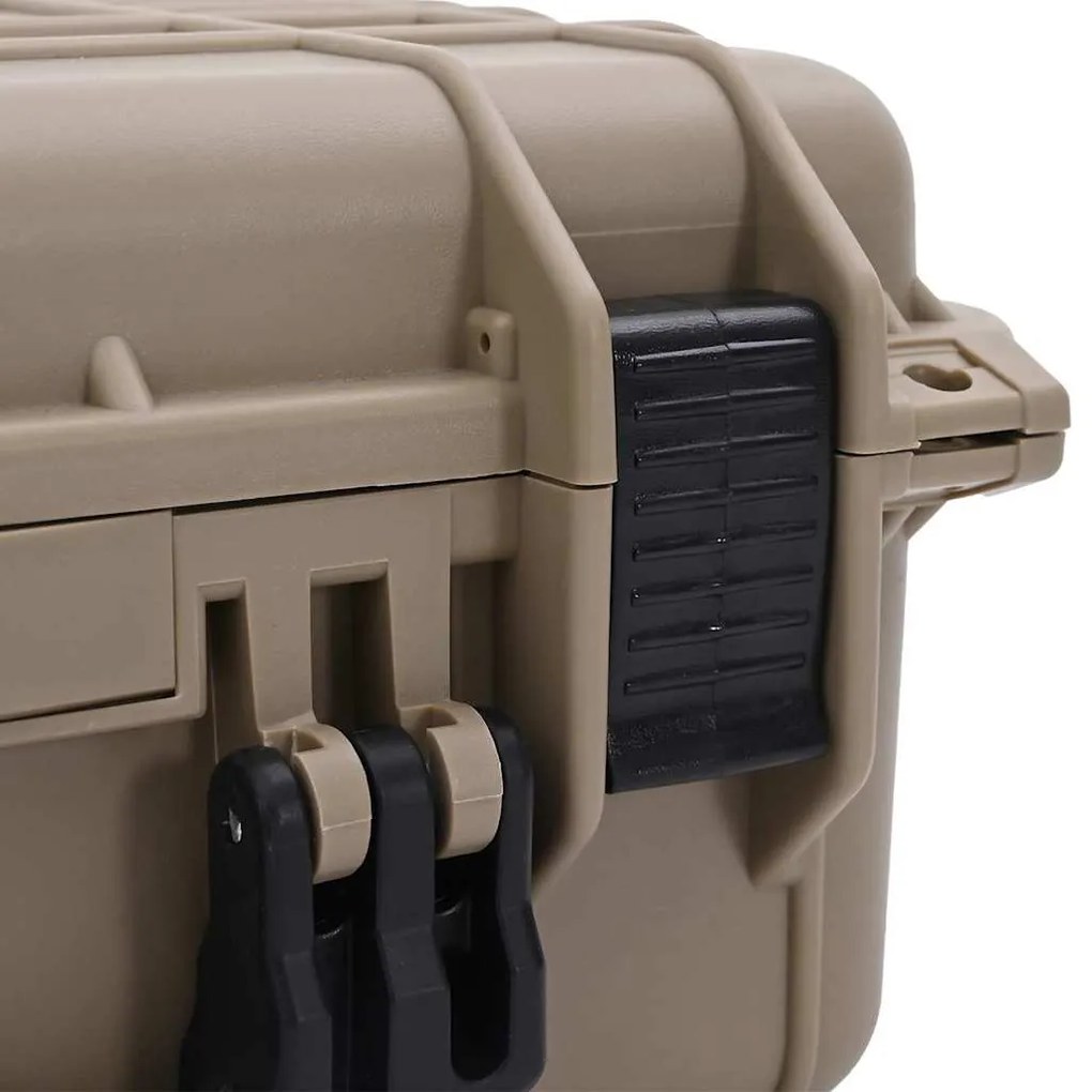 vidaXL Σκληρή Θήκη Άμμος 40,5 x 33 x 17,5 εκ. Πολυπροπυλένιο και ABS