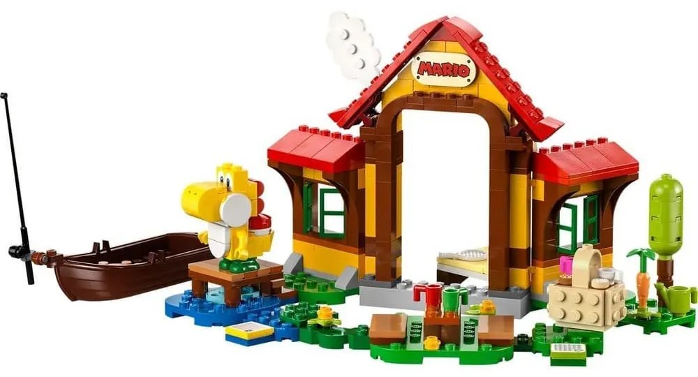 Σετ Επέκτασης Πικνίκ Στο Σπίτι Του Μάριο 71422 259τμχ 6 ετών+ Multicolor Lego