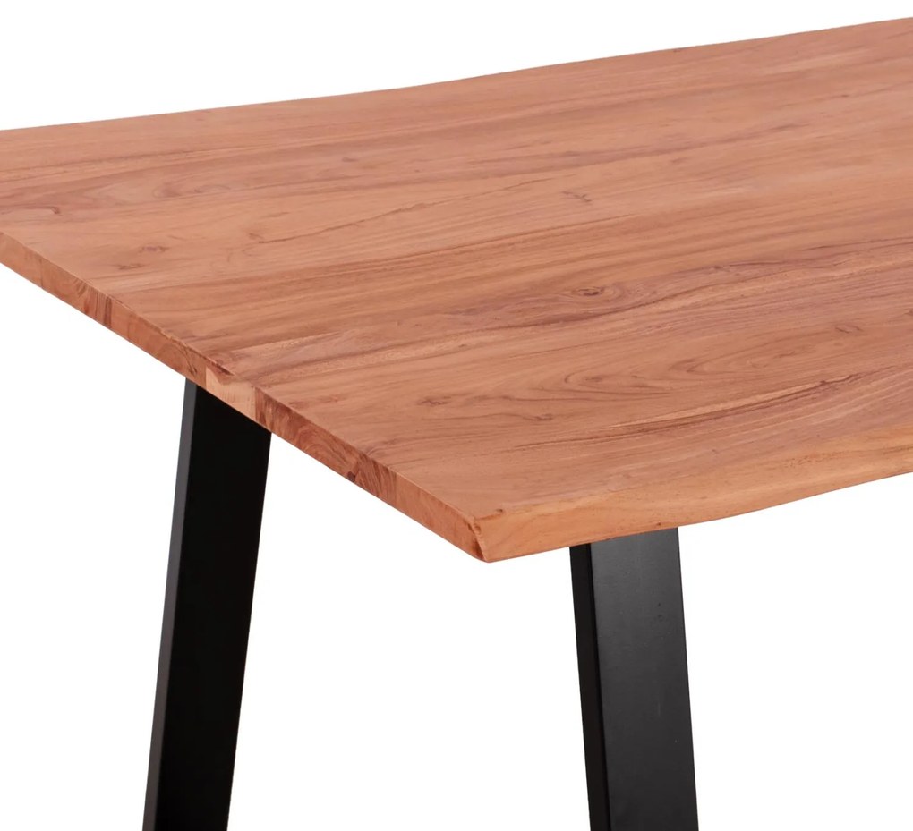Τραπέζι τραπεζαρίας SOFIA SLIM C8501.11 απο Μασίφ Ξύλο Ακακίας 200x100x77Υεκ. 200x100x77 εκ.