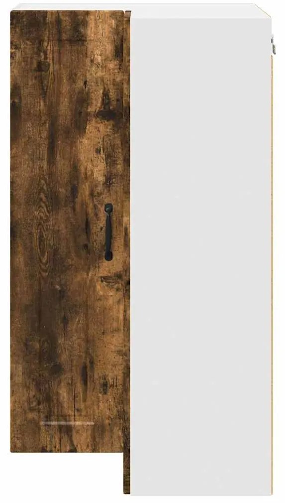 vidaXL Ντουλάπα Κουζίνας με ράφι Καπνιστό Δρύς 57 x 57 x 100 εκ.