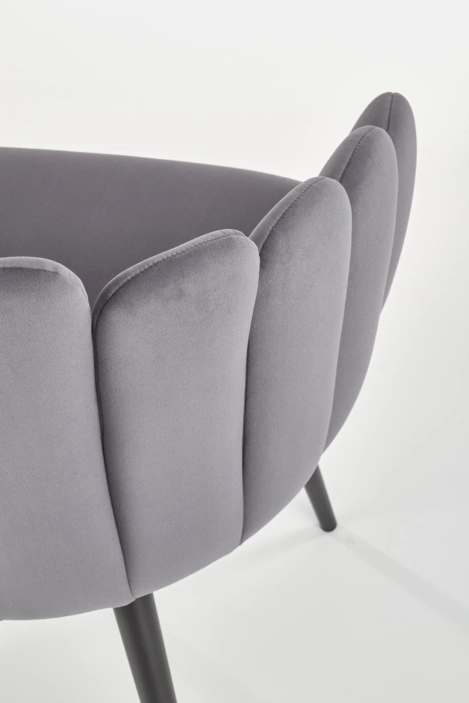 K410 chair, color: grey DIOMMI V-CH-K/410-KR-POPIELATY