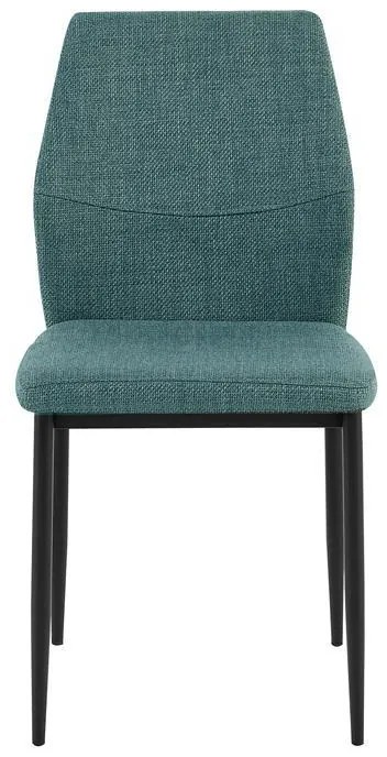 Καρέκλα Τραπεζαρίας Olivia Fylliana Ύφασμα Πετρόλ 58x43x87εκ 4αδα 58x43x87 εκ.