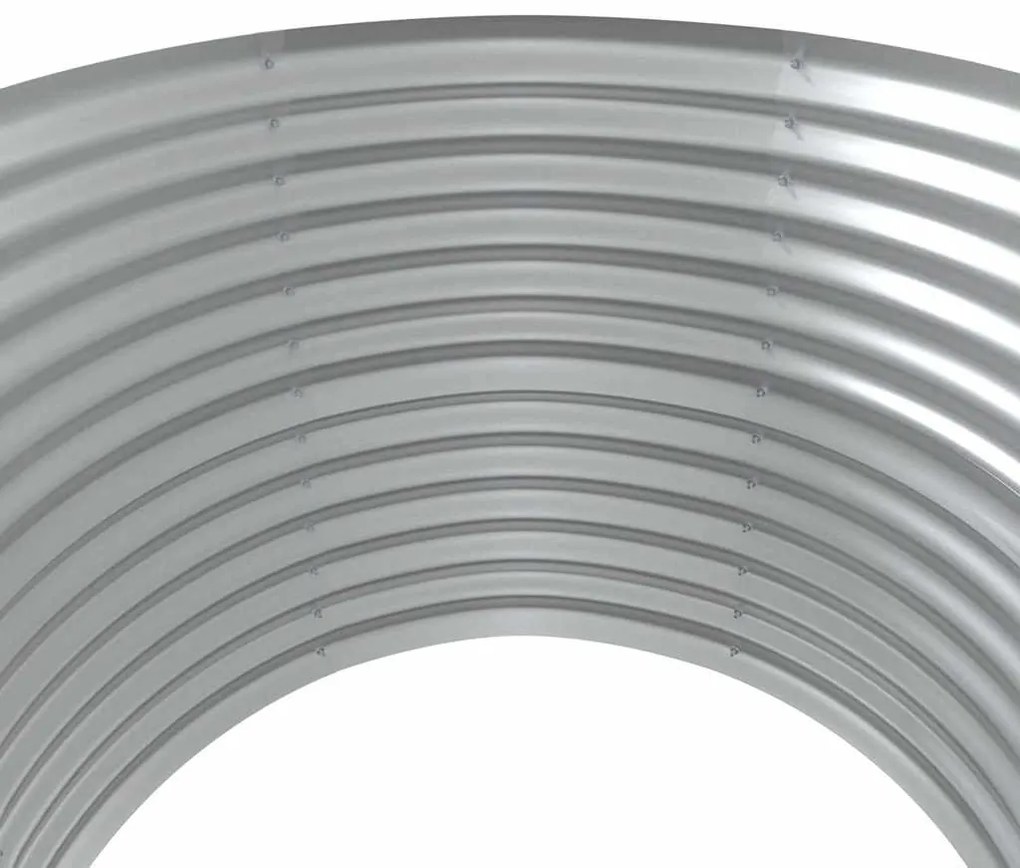 vidaXL Ζαρντινιέρα Πράσινη 100x100x68εκ Γαλβανισμένος χάλυβας