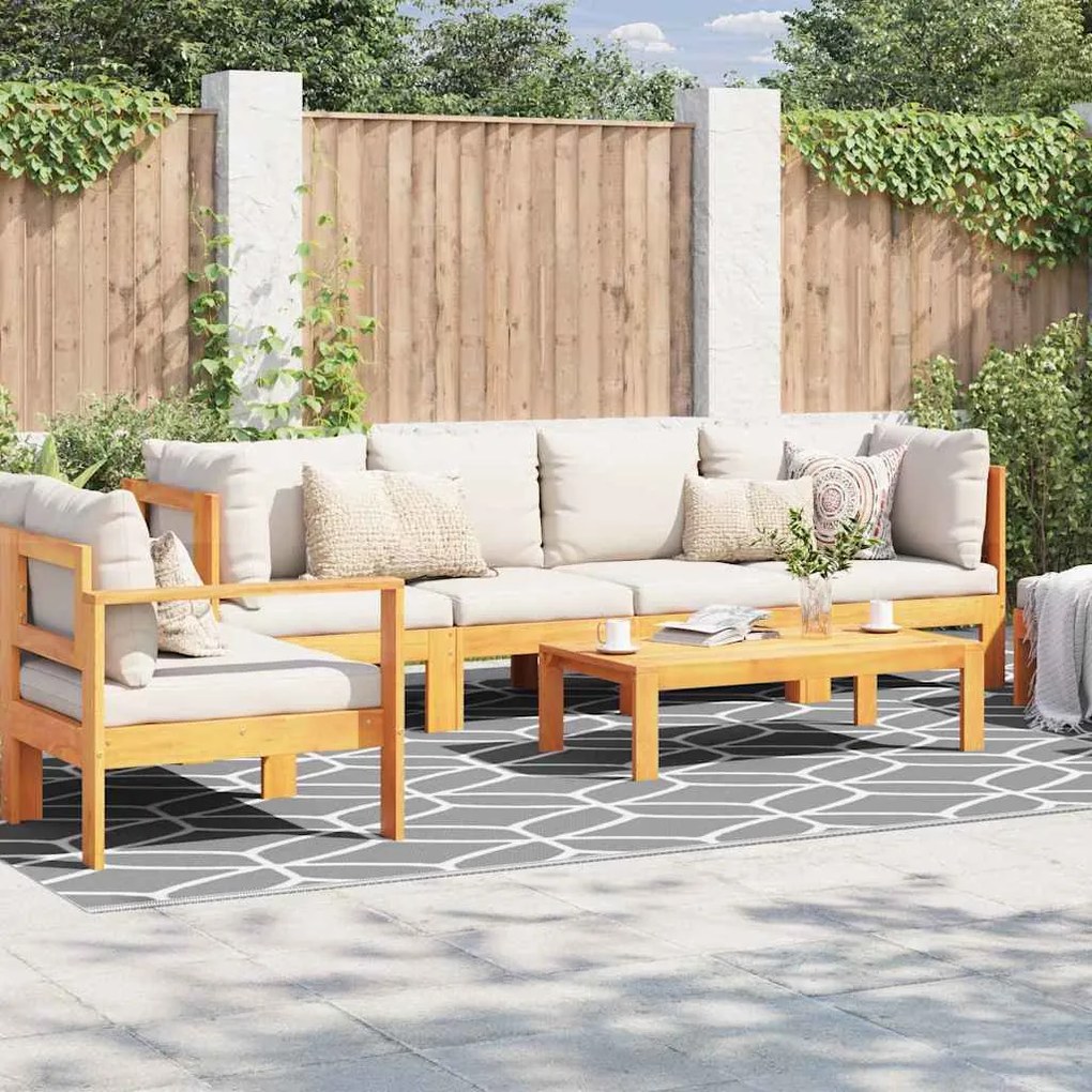 vidaXL Εξωτερικό Χαλί 'ARAKIL' Γκρι 250x400 εκ PP