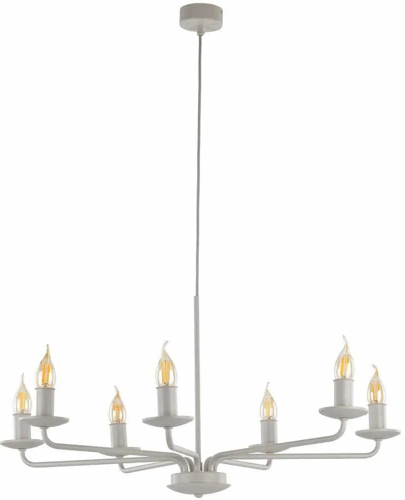 Φωτιστικό Οροφής Limal 10254 72x86cm 7xΕ14 10W Beige TK Lighting