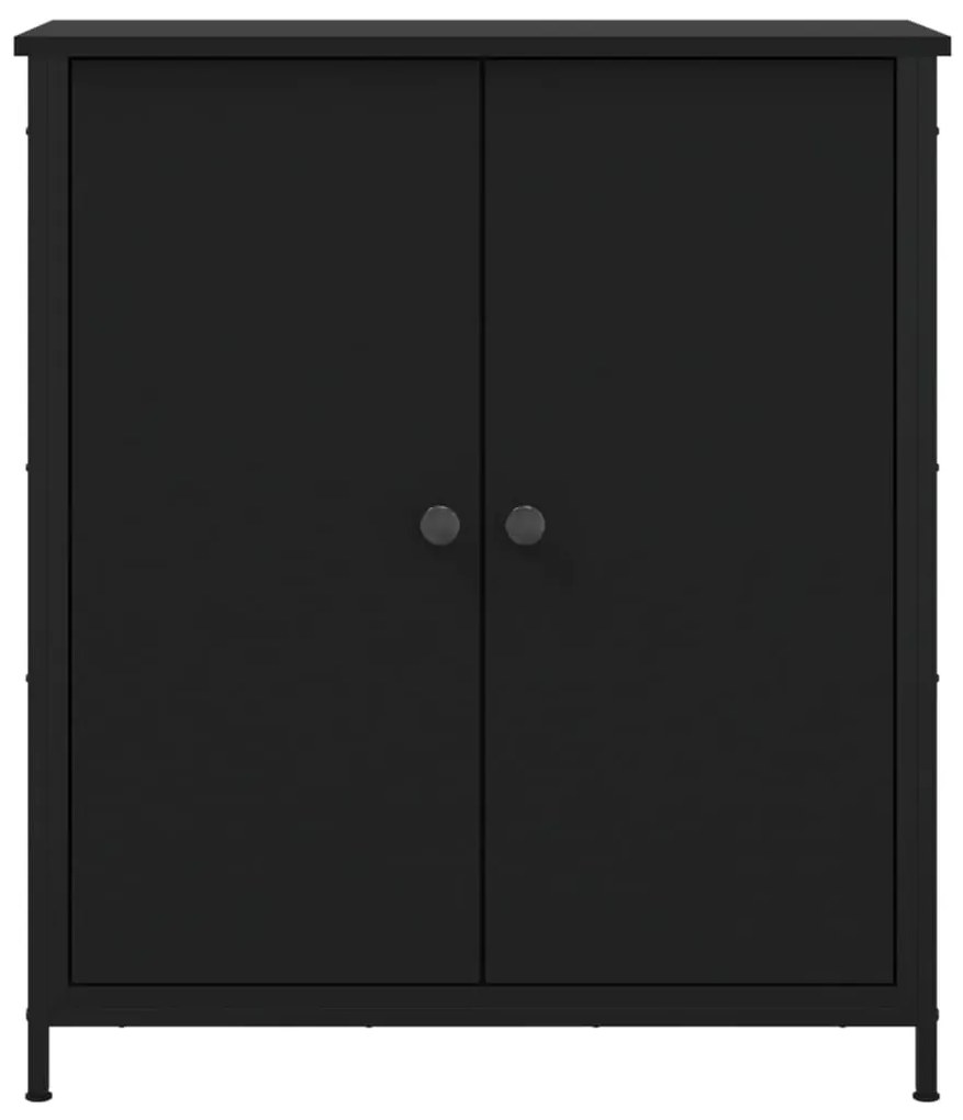 vidaXL Ντουλάπι Μαύρο 70 x 30 x 80 εκ. από Επεξεργασμένο Ξύλο