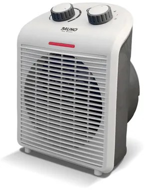 BRUNO 2 σε 1 αερόθερμο δωματίου BRN-0211, 2000W, με ανεμιστήρα, λευκό