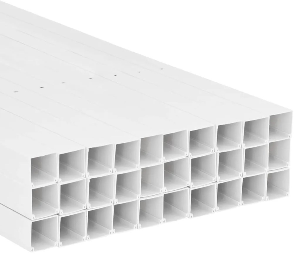 vidaXL Κανάλι Καλωδίων 40 x 25 χιλ. 30 μ. από PVC