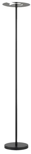 Επιδαπέδιο Φωτιστικό LED Μέταλλο Dent Η180 Φ35 Fischer Honsel-40323-Μαύρο 40323