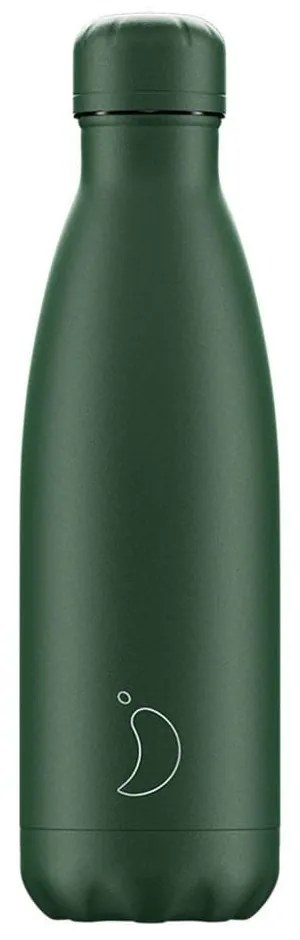 Μπουκάλι Θερμός All 500ml Matte Green Chilly’s Ανοξείδωτο Ατσάλι