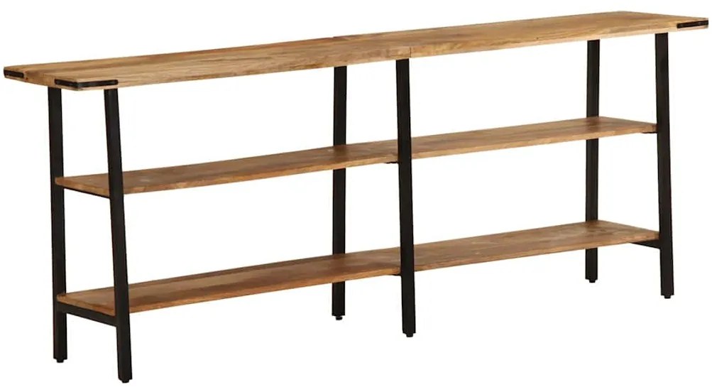 vidaXL Τραπέζι Κονσόλα 180x35x70 εκ. από Μασίφ Ξύλο Μάνγκο