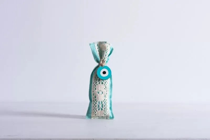 Beauty Home ΠΟΥΓΚΙ ΜΕ ΔΑΝΤΕΛΑ 6 x 19 cm ΛΕΥΚΟ-ΛΕΥΚΗ
