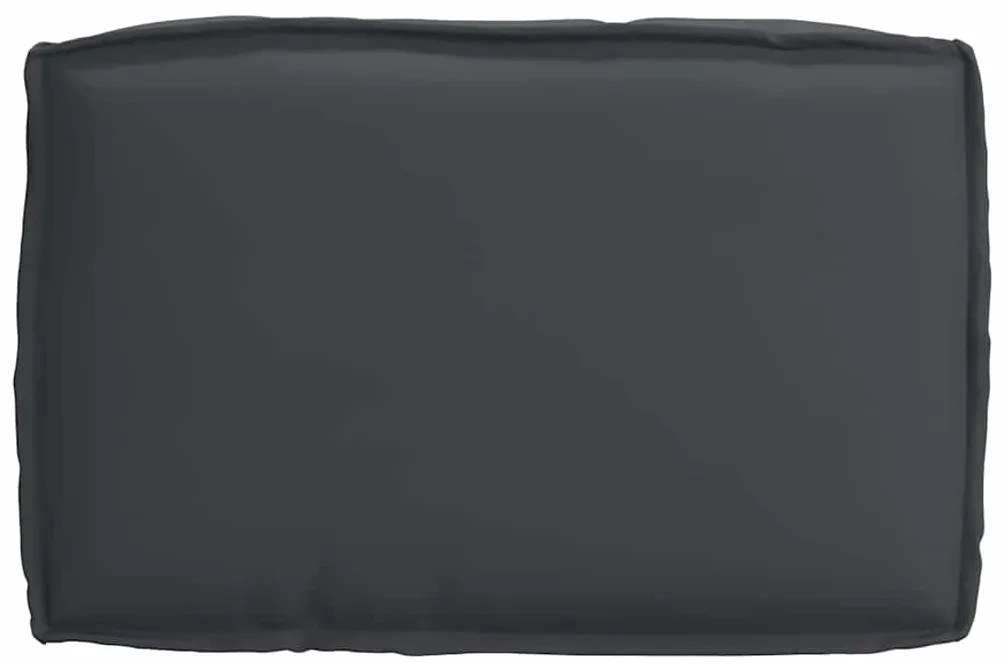 vidaXL Μαξιλάρι παλέτας για κάθισμα Μαύρο 60 x 40 x 8 εκ.