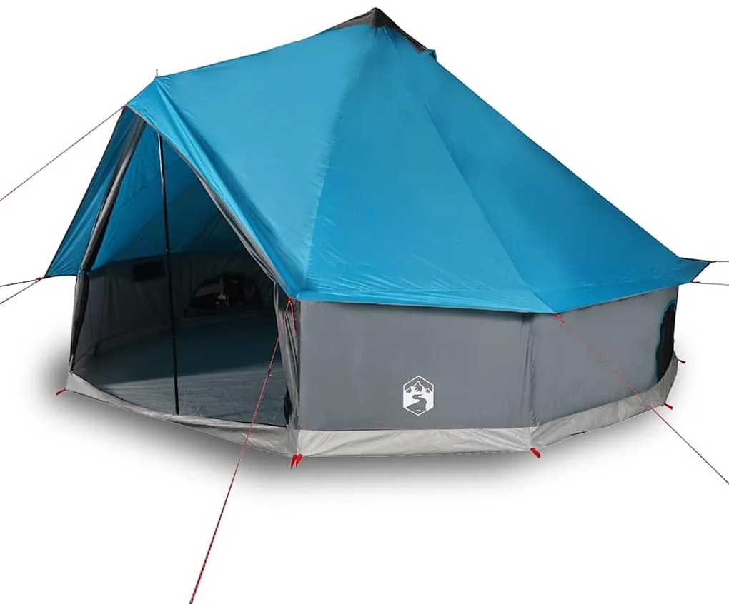 vidaXL Σκηνή Οικογενειακή Tipi 6 Ατόμων Αδιάβροχη Μπλε