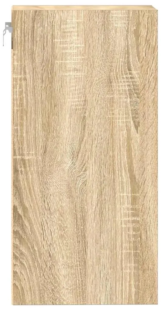 vidaXL κρεμαστό ντουλάπι Riga Sonoma Oak 40x29,5x60 cm