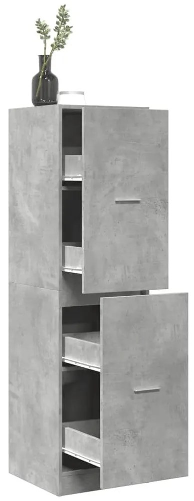 Συρταριέρα Γενικής Χρήσης Γκρι Σκυρ.40x41x144,5 εκ. Επεξ. Ξύλο 3309639