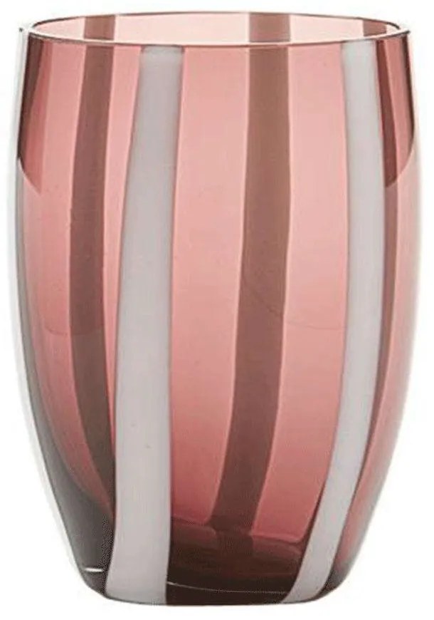 Ποτήρι Νερού Gessato GS00105 320ml Amethyst Zafferano Glass