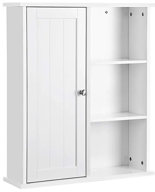 Κρεμαστό Ντουλάπι Μπάνιου 60 x 18 x 71 cm VASAGLE BBC20WT  BBC20WT