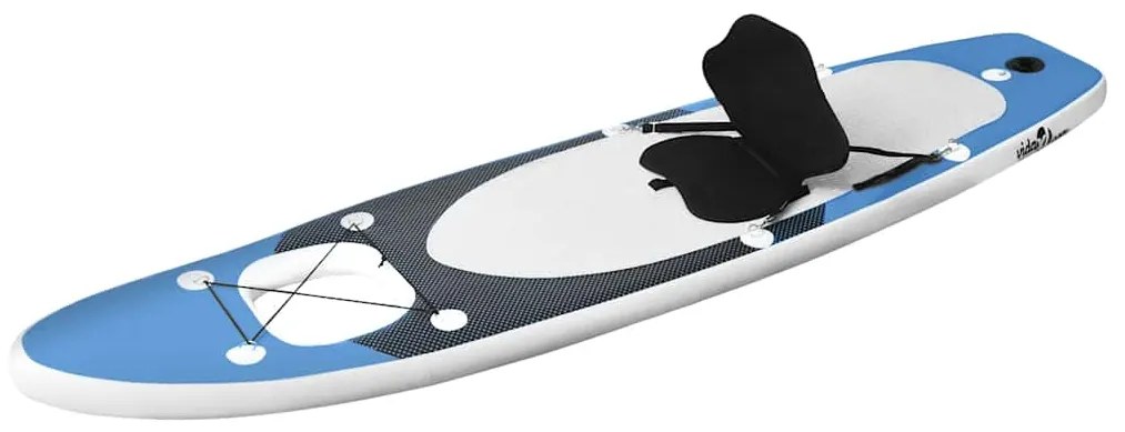 vidaXL Σανίδα SUP Φουσκωτή Σετ Θαλασσί 330 x 76 x 10 εκ.
