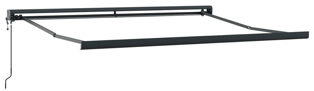 vidaXL Αναδιπλούμενη τέντα πολυχρωμία 350x250 εκ