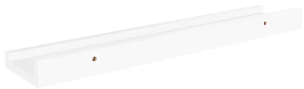 vidaXL Ράφια Τοίχου 4 τεμ. Λευκά 40 x 9 x 3 εκ.
