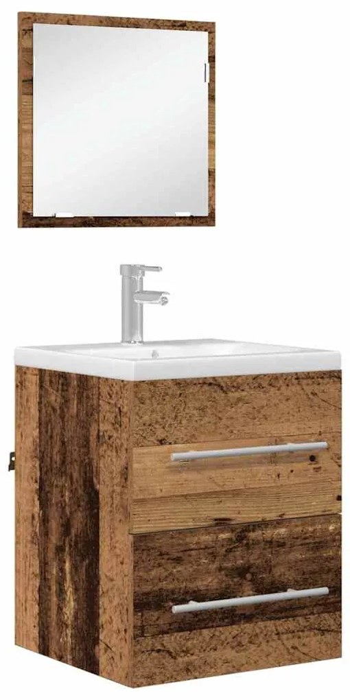 vidaXL Ντουλάπι Μπάνιου 41 x 38.5 x 48 cm Επεξεργασμένο ξύλο
